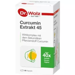 CURCUMIN EXTRAKT 45 Dr.Wolz kapsula, 90 kom