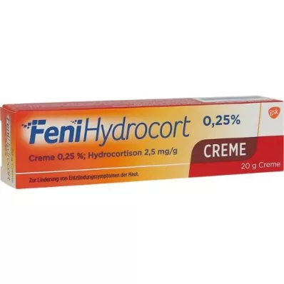 FENIHYDROCORT Vrhnje 0,25%, 20 g