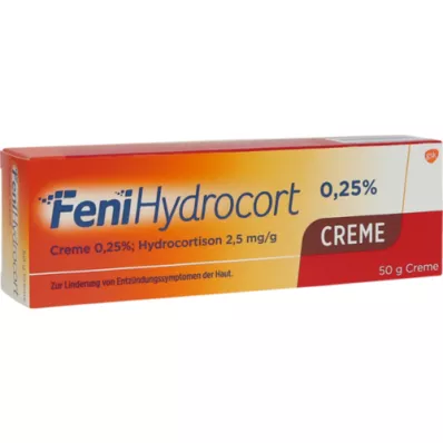 FENIHYDROCORT Vrhnje 0,25%, 50 g