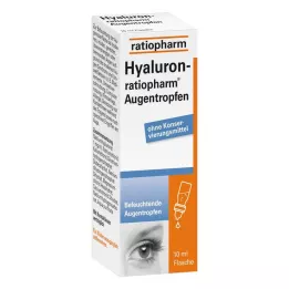HYALURON-RATIOPHARM Kapi za oči, 10 ml