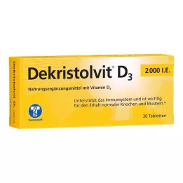 DEKRISTOLVIT D3 2.000 IU tablete, 30 kom