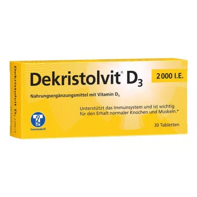 Dekristolvit D3 2.000 IU tablete, 30 kom
