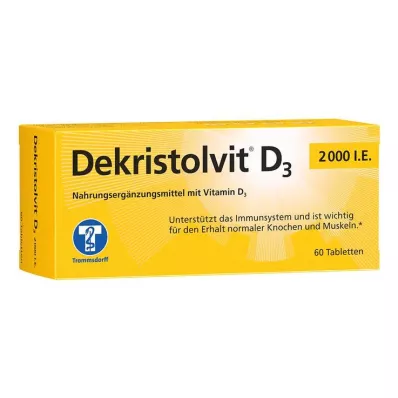 Dekristolvit D3 2.000 IU tablete, 60 kom