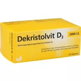 DEKRISTOLVIT D3 2.000 IU tablete, 120 kom