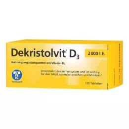 DEKRISTOLVIT D3 2.000 IU tablete, 120 kom