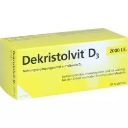 DEKRISTOLVIT D3 2.000 IU tablete, 90 kom