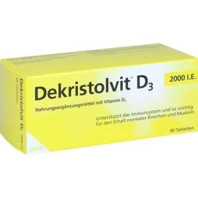 DEKRISTOLVIT D3 2.000 IU tablete, 90 kom