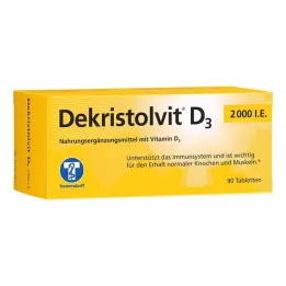 DEKRISTOLVIT D3 2.000 IU tablete, 90 kom