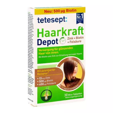Tetesept Haarkraft Depot filmom obložene tablete (30 kom.)