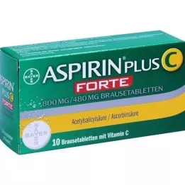 ASPIRIN plus C forte 800 mg/480 mg šumeće tablete, 10 kom