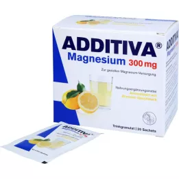 ADDITIVA Magnezij 300 mg N vrećice, 20 kom