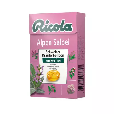 Ricola bez šećera od alpske kadulje, 50 g