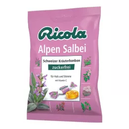 Ricola slatkiši od alpske kadulje bez šećera, 75 g