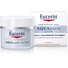 EUCERIN AQUAporin Active krema norma za mješovitu kožu, 50 ml