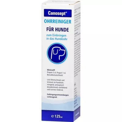 CANOSEPT Čistač ušiju za pse, 125 ml