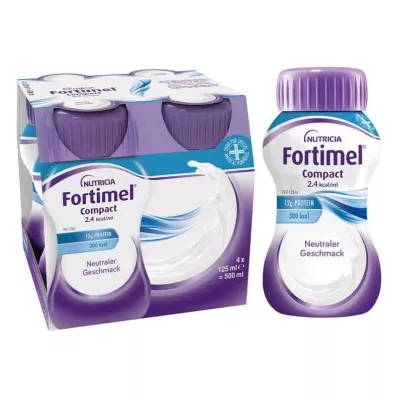 Fortimel Compact 2.4 Neutral (4x125 ml) Fortimel Compact 2.4 Neutral (4x125 ml)