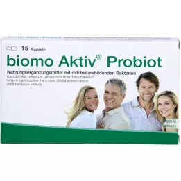 BIOMO Active Probiot kapsule, 15 kom