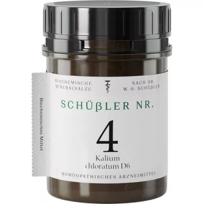 SCHÜSSLER No.4 Potassium chloratum D 6 tableta, 400 kom