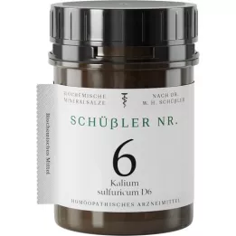 SCHÜSSLER NR.6 Kalium sulfuricum D 6 tableta, 1000 kom