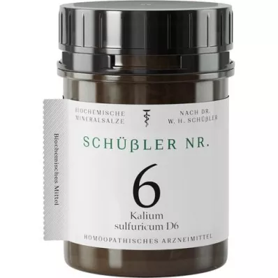 SCHÜSSLER NR.6 Kalium sulfuricum D 6 tableta, 1000 kom