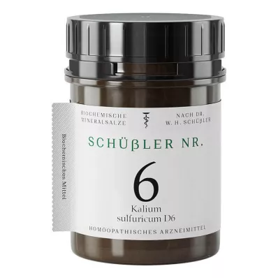 Schüssler No.6 Kalium sulfuricum D 6 tableta, 1000 kom