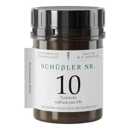 SCHÜSSLER No.10 Natrum sulfuricum D 6 tableta, 400 kom