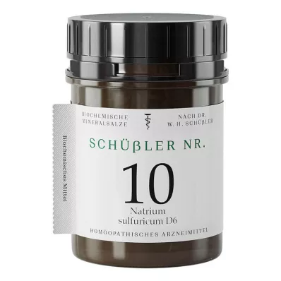 Schüssler br. 10 Sodium sulfuricum D 6 tableta, 400 kom