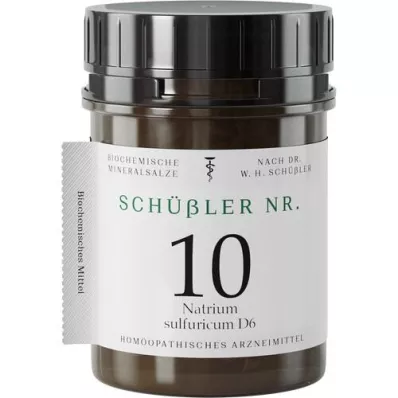 SCHÜSSLER NR.10 Natrum sulfuricum D 6 tableta, 1000 kom