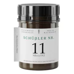 SCHÜSSLER No.11 Silicea D 12 tableta, 400 kom