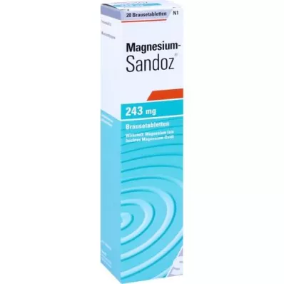 MAGNESIUM SANDOZ 243 mg šumeće tablete, 20 kom