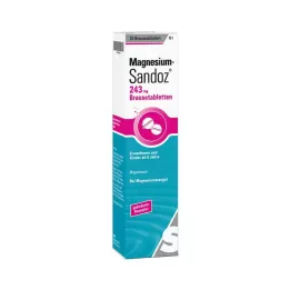 Magnezij Sandoz 243 mg šumeće tablete, 20 kom