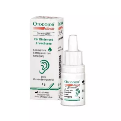 Otodolor direct kapi za uši, 7 g