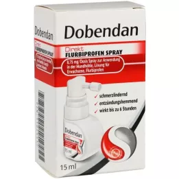 DOBENDAN Izravni flurbiprofen sprej 8,75 mg/doza usta, 15 ml