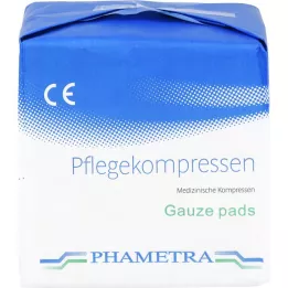 PFLEGEKOMPRESSEN Flis 10x10 cm nesterilan 4 puta, 100 komada