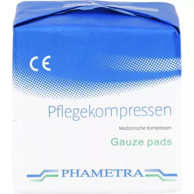 PFLEGEKOMPRESSEN Flis 10x10 cm nesterilan 4 puta, 100 komada