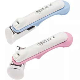 NIPPES Sigurnosne škarice za nokte za bebe br.122R, 1 kom