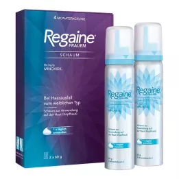 REGAINE Ženska pjena 50 mg/g, 2X60 g