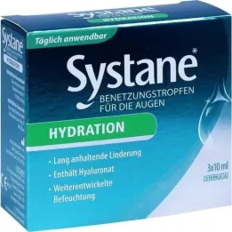 SYSTANE HYDRATION Kapi za podmazivanje za oči, 3X10 ml