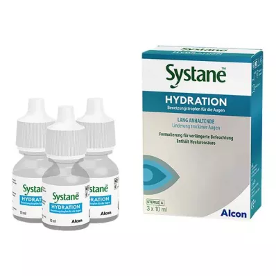 Systane Hydration kapi za oči, 3x10 ml