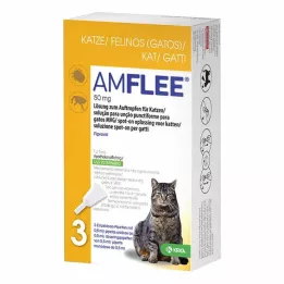AMFLEE 50 mg spot-on otopina za mačke, 3 kom