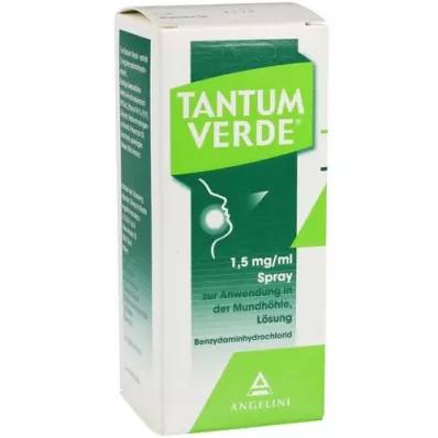 TANTUM VERDE 1,5 mg/ml sprej za primjenu u usnoj šupljini, 30 ml