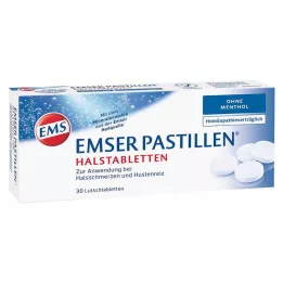 Emser pastile bez mentola, 30 kom