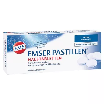 Emser pastile bez mentola, 30 kom