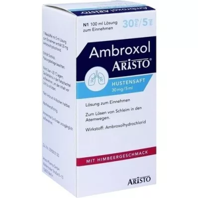 AMBROXOL Aristo sirup protiv kašlja 30 mg/5 ml otopina, 100 ml