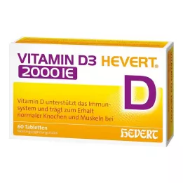Vitamin D3 Hevert 2.000 IU tablete, 60 kom