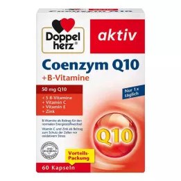 DOPPELHERZ Koenzim Q10+B vitamin kapsule, 60 kom