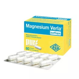MAGNESIUM VERLA purKaps veganske kapsule za konzumaciju, 60 kom