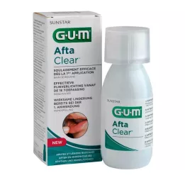 GUM Afta Clear vodica za ispiranje usta, 120 ml