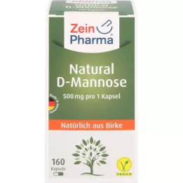 NATURAL D-manoza 500 mg kapsule, 160 kom