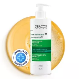 VICHY DERCOS Šampon protiv peruti za masno vlasište, 390 ml
